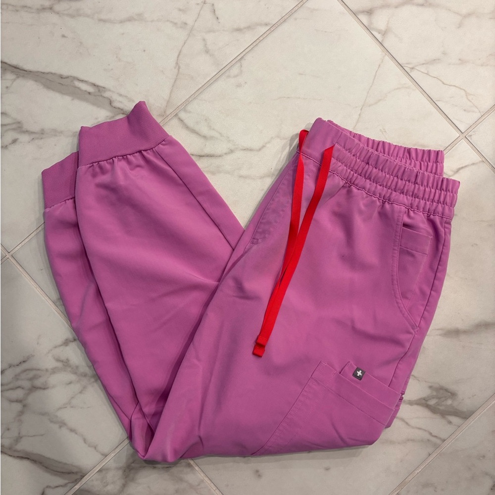 FIGS Women Wild Orchid Jogger Scrub Pants